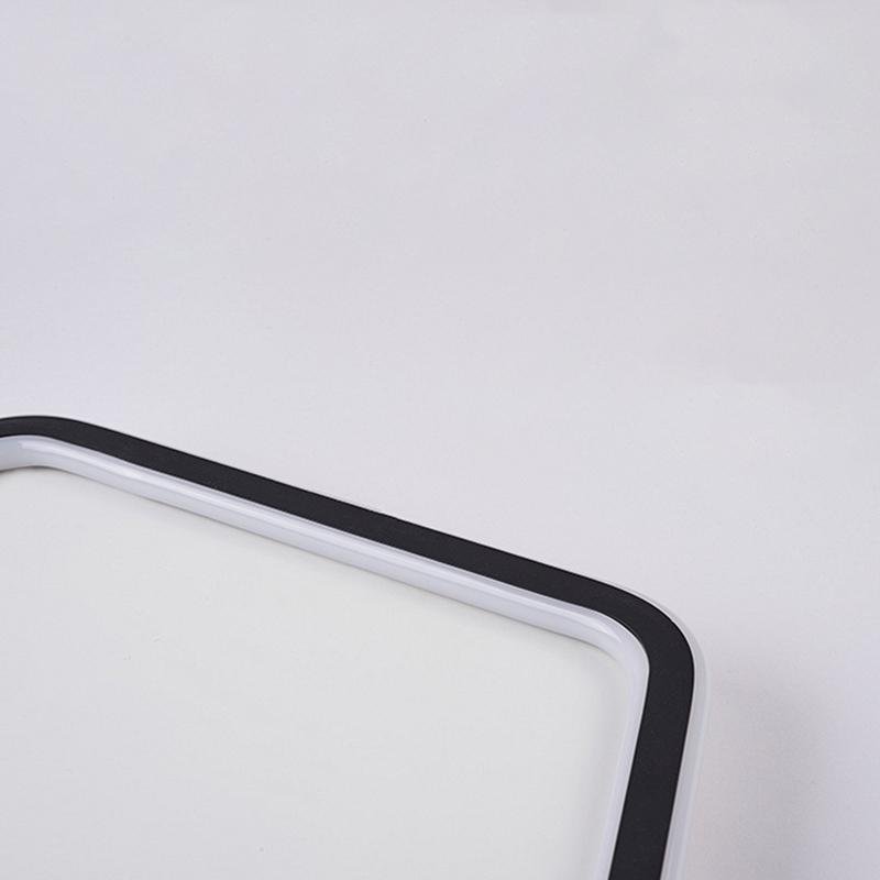 Nordic Hexagon Flush Mount Ceiling Light - Black Iron Modern Lighting
