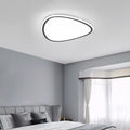 Nordic Geometric Reuleaux Triangle Flush Mount Light with Remote Control