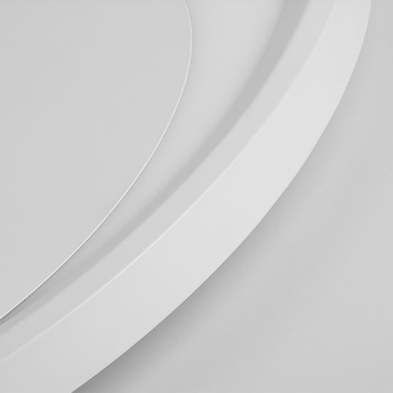12'' 16'' Round White LED Flush Mount Ceiling Light, Modern Home Lighting