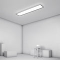 Rectangular Black Flush Mount Light 20'' 30'' Modern Ceiling Fixture