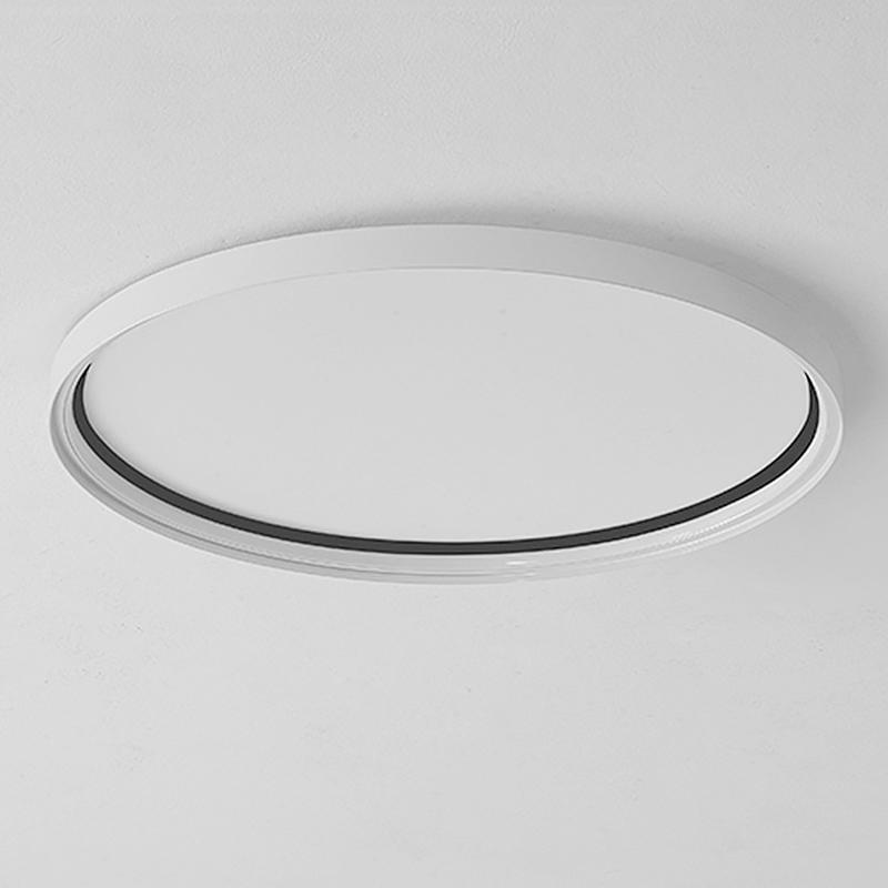 16" LED Acrylic Circle Flush Mount Light - Modern Edge Design