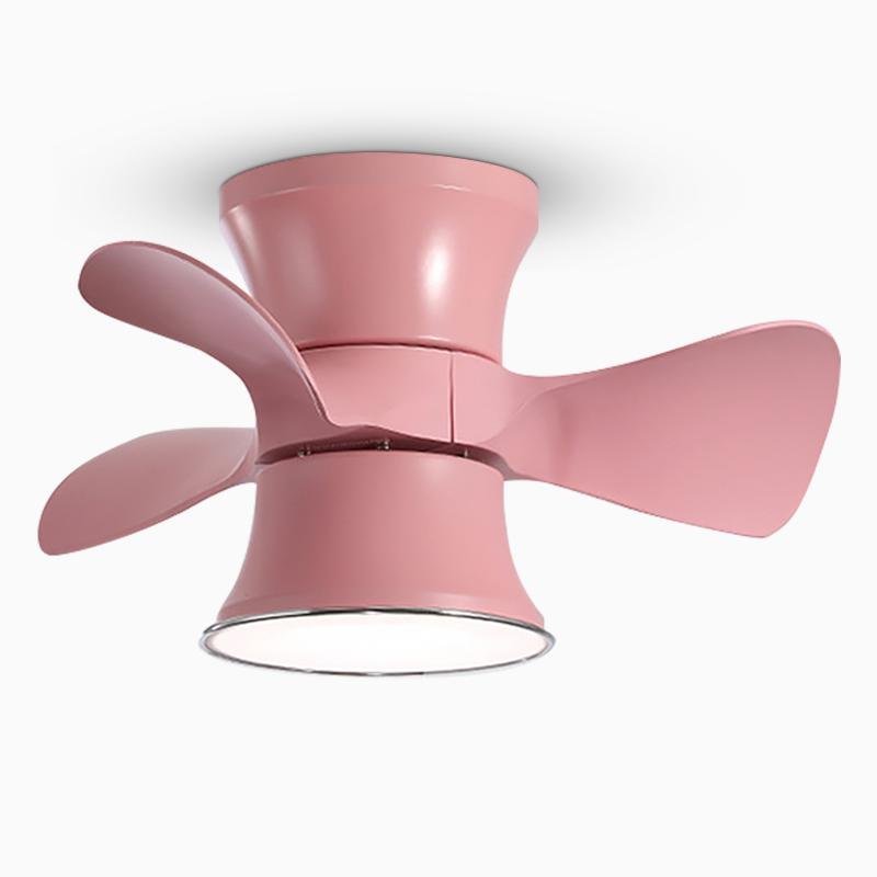 3-Blade LED Ceiling Fan with Curved Blades