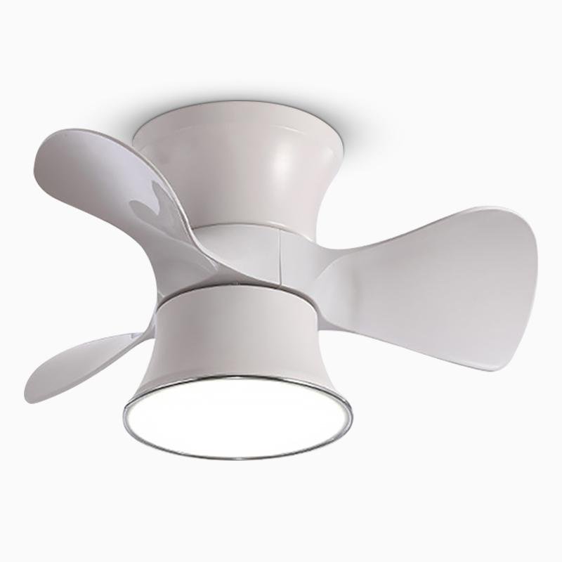 3-Blade LED Ceiling Fan with Curved Blades