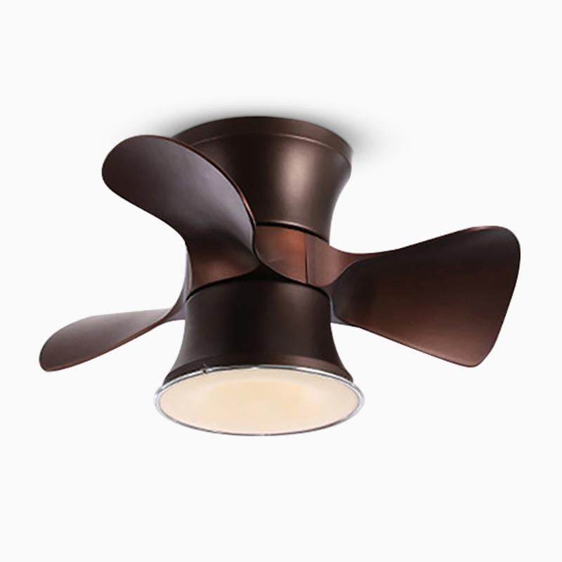 3-Blade LED Ceiling Fan with Curved Blades