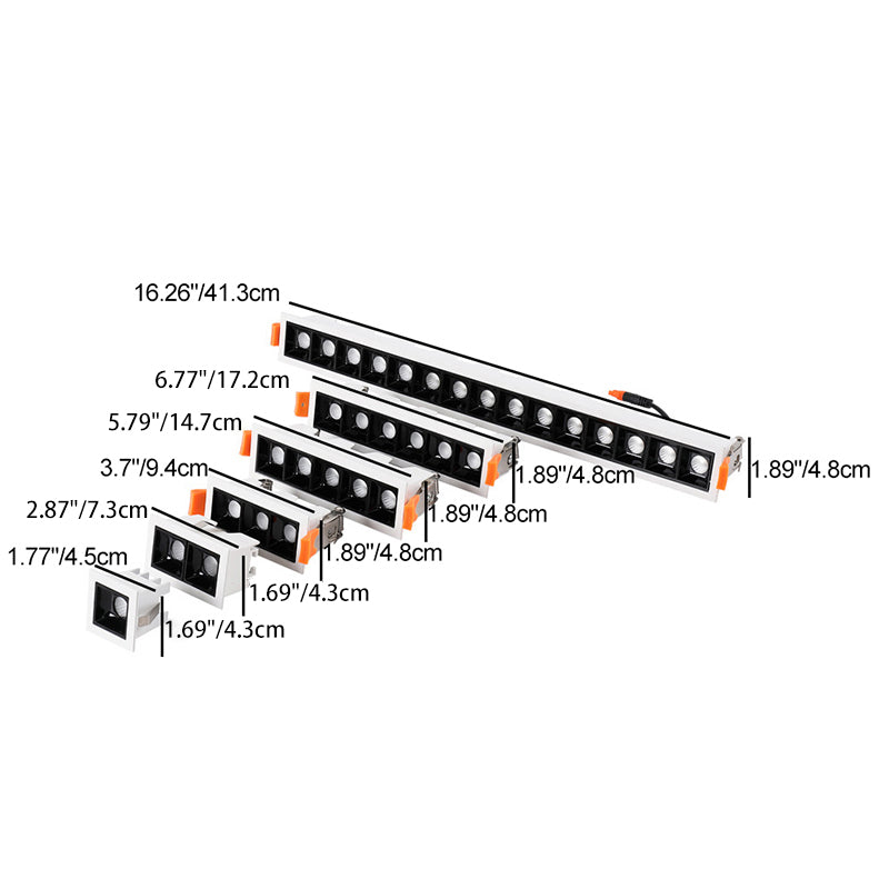Modern Minimalist Aluminum LED Flush Mount Ceiling Light
