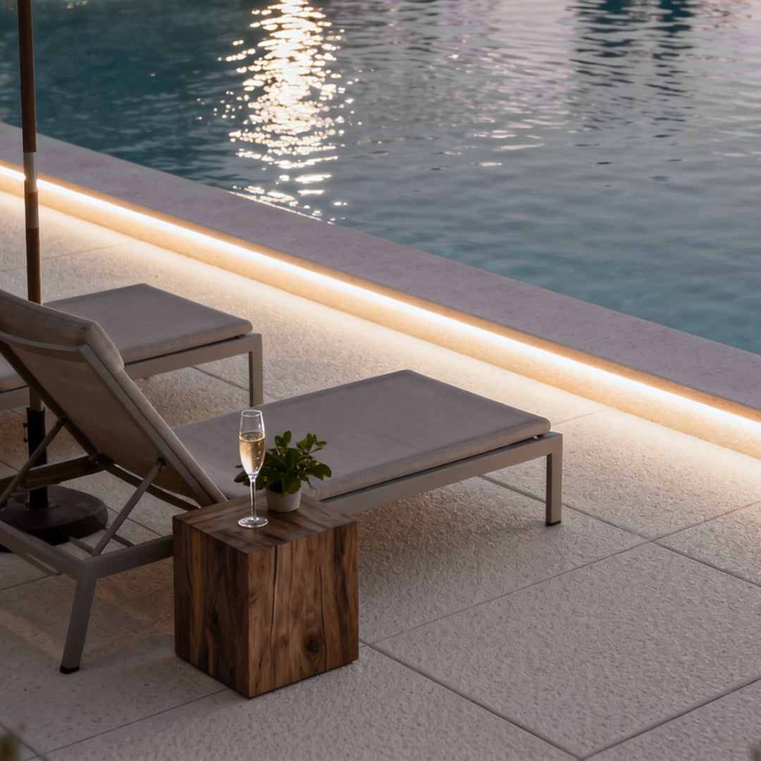 Exterior LED Step Lights Long Strip Decorative Lamp for Stairs, Pathways, and Gardens