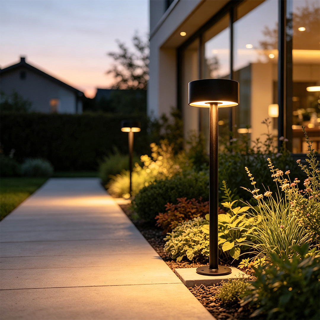 Modern Minimalist LED Path Lights for Outdoor Landscaping  

Illuminate your garden or walkway with our sleek, minimalist LED path lights. Designed for outdoor use, these energy-efficient landscape lights enhance safety and aesthetics. Perfect for drivewa
