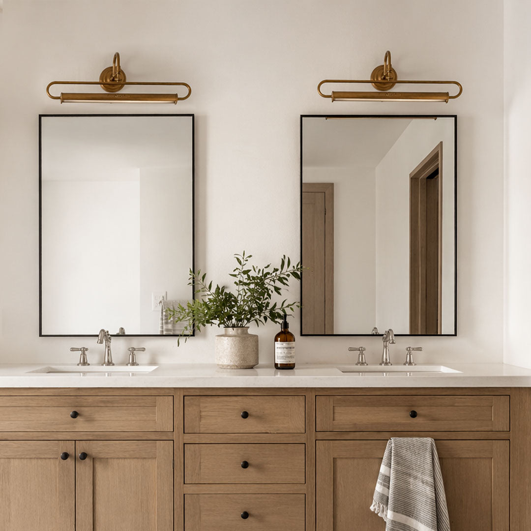 Adjustable Bathroom Vanity Lights Modern Minimalist Wall Light LED Lighting Fixture for Vanity Mirror, Dimmable Bathroom Light Bar, Sleek Design for Home Decor, Energy Efficient Modern Illumination, Contemporary Bathroom Wall Sconce