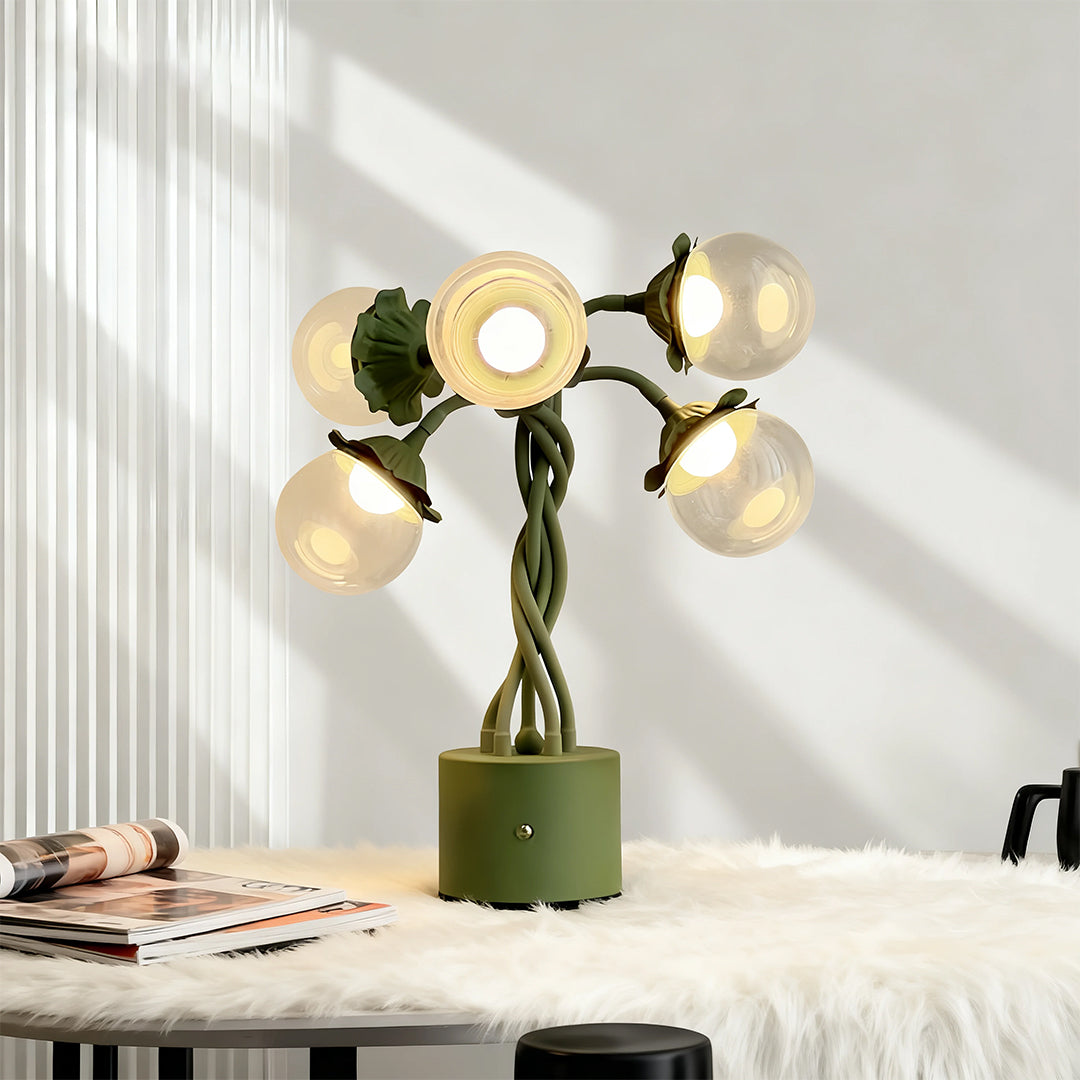 **Bubble Table Lamps DIY with Adjustable Flexible Stems**

Create your own unique atmosphere with our Bubble Table Lamps, featuring flexible stems for customizable lighting. Perfect for home decor or as a modern accent piece, these lamps can be easily adj