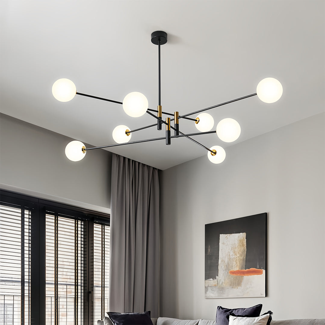 Branch Chandeliers Nordic Magic Black Gold Iron Ceiling Light
