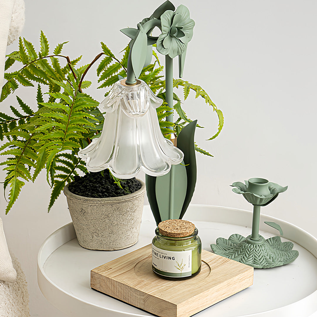 Melt Table Lamp - Elegant Fireless Scented Flower Night Light