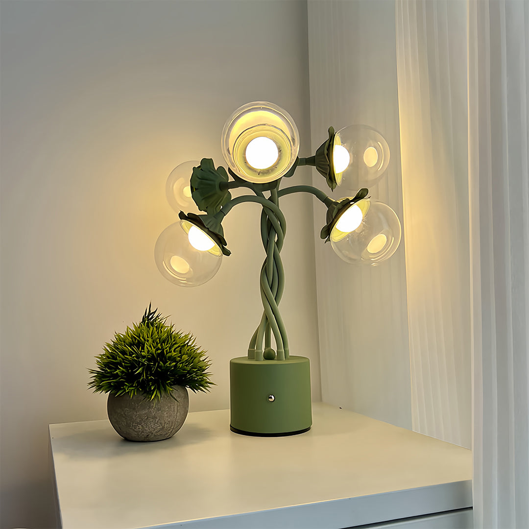 **Bubble Table Lamps DIY with Adjustable Flexible Stems**

Create your own unique atmosphere with our Bubble Table Lamps, featuring flexible stems for customizable lighting. Perfect for home decor or as a modern accent piece, these lamps can be easily adj
