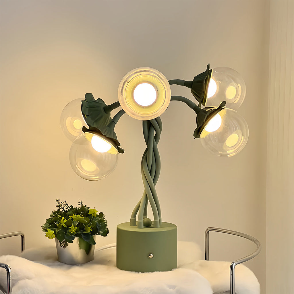**Bubble Table Lamps DIY with Adjustable Flexible Stems**

Create your own unique atmosphere with our Bubble Table Lamps, featuring flexible stems for customizable lighting. Perfect for home decor or as a modern accent piece, these lamps can be easily adj
