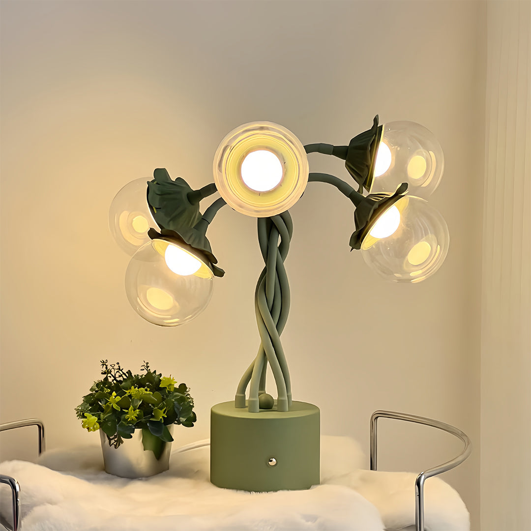 **Bubble Table Lamps DIY with Adjustable Flexible Stems**

Create your own unique atmosphere with our Bubble Table Lamps, featuring flexible stems for customizable lighting. Perfect for home decor or as a modern accent piece, these lamps can be easily adj