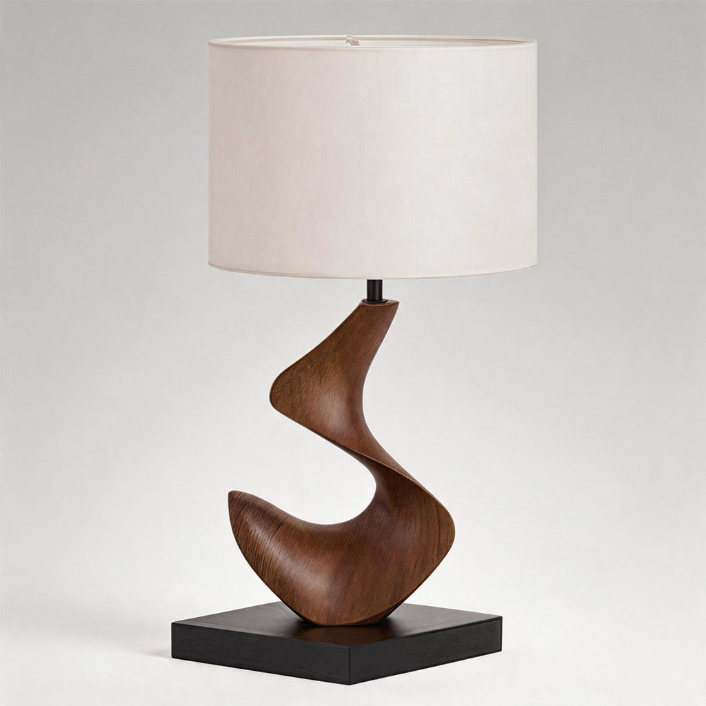 Fabric Resin Lampshade for Table Lamps - Ambient Decorative Light