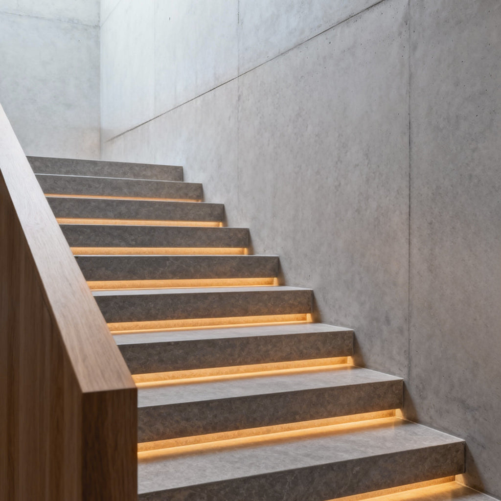 LED Step Lights Outdoor Strip | Waterproof Decorative Lighting for Stairs & Pathways