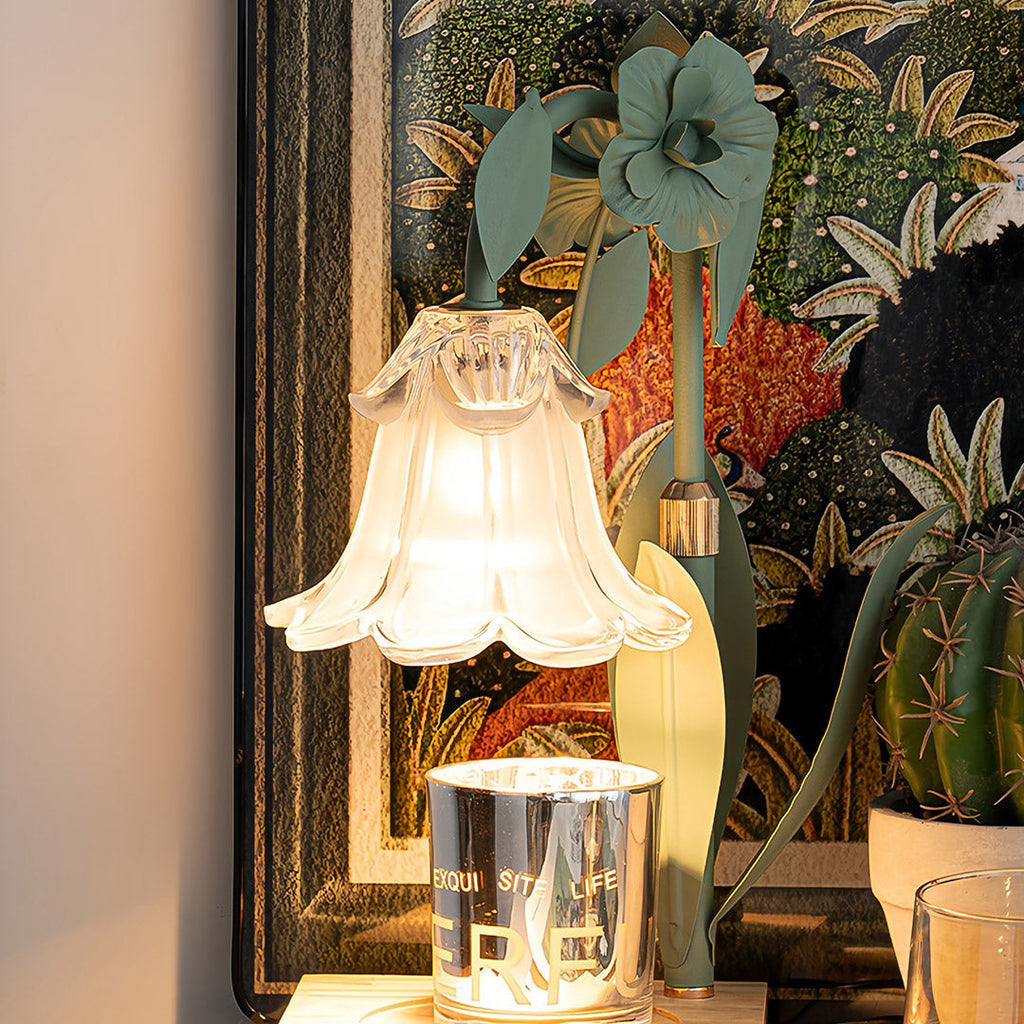 Melt Table Lamp - Elegant Fireless Scented Flower Night Light