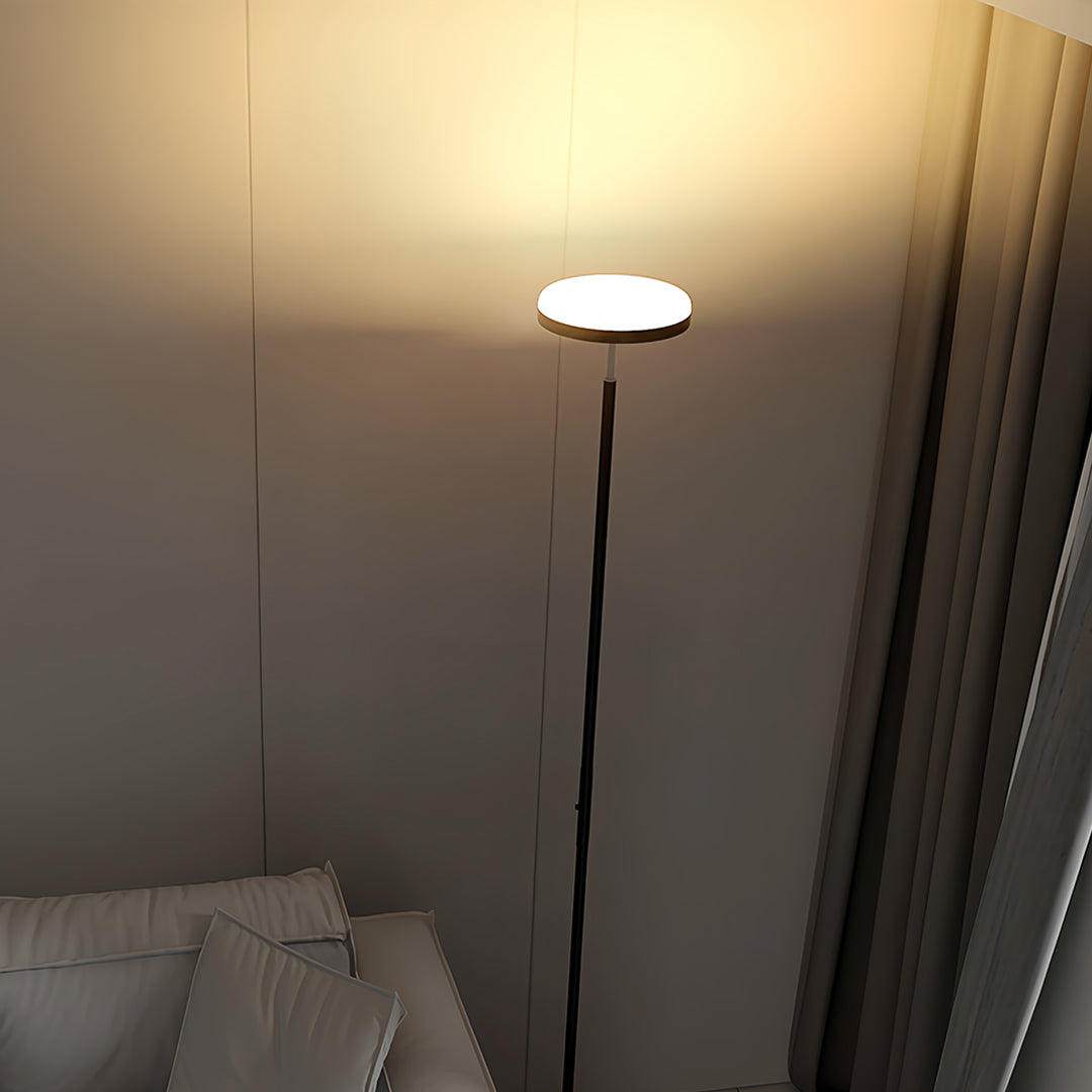 Uplight Floor Lamp with Ambient Reading Light and Downlight Function