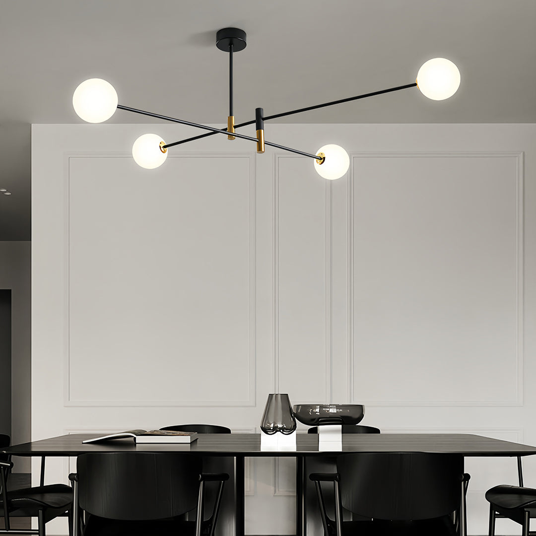 Branch Chandeliers Nordic Magic Black Gold Iron Ceiling Light