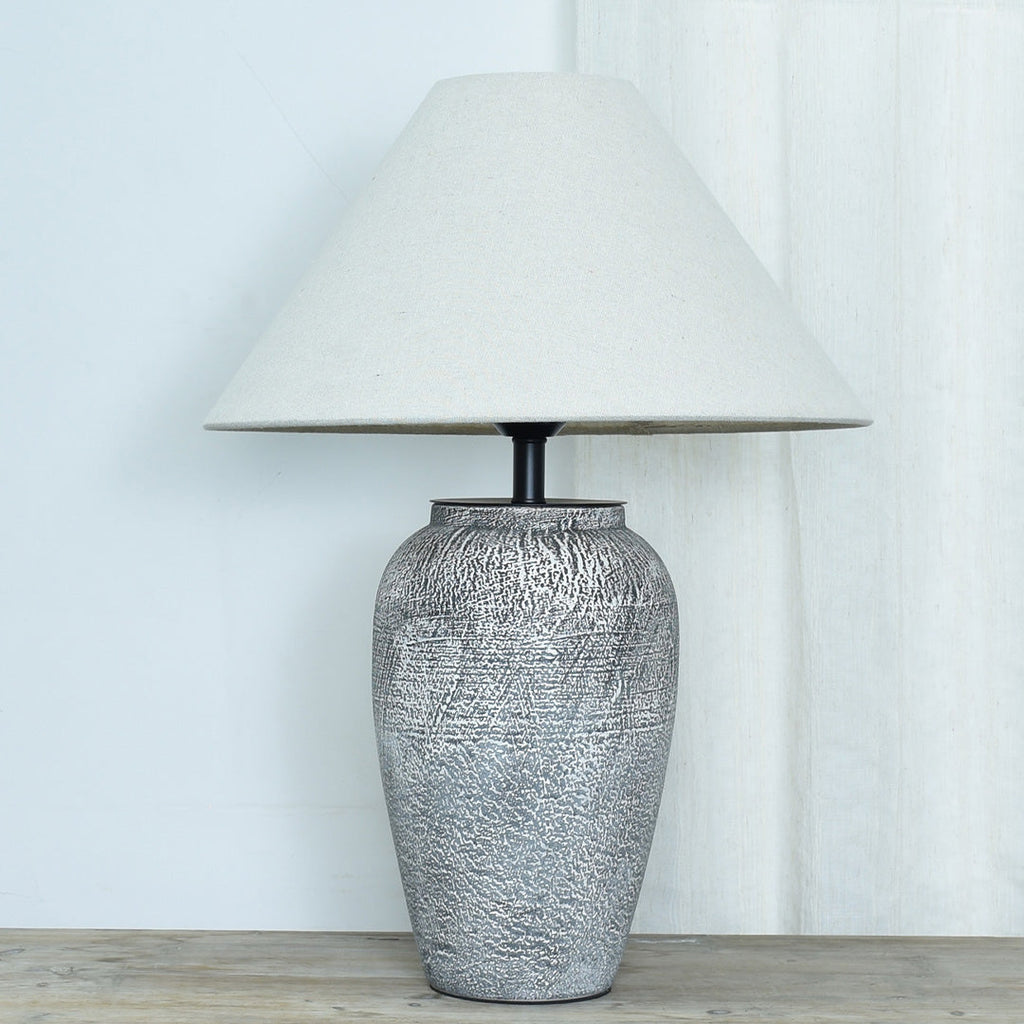 Ceramic Wabi-Sabi Table Lamp - Stylish Bedside Light Decor