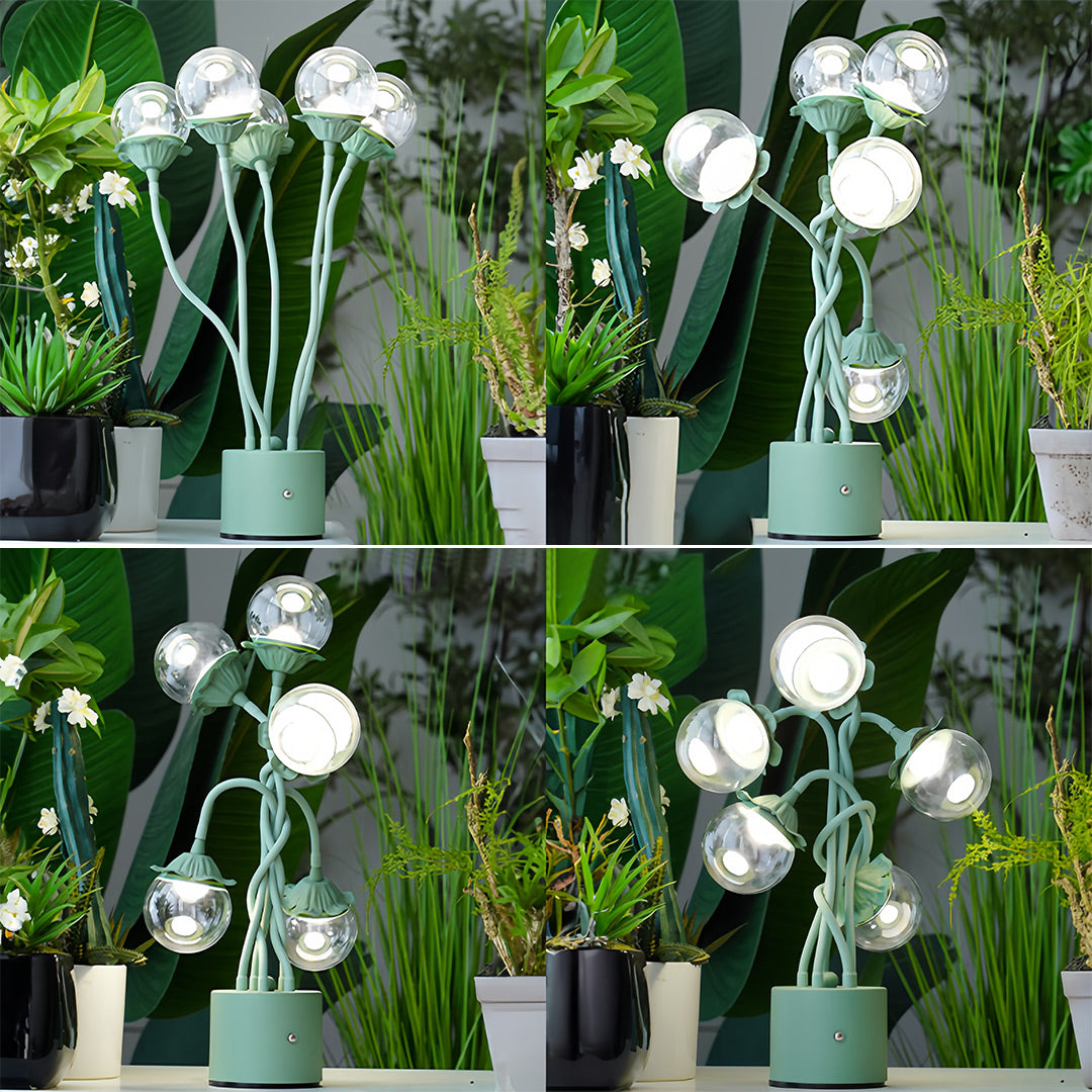 **Bubble Table Lamps DIY with Adjustable Flexible Stems**

Create your own unique atmosphere with our Bubble Table Lamps, featuring flexible stems for customizable lighting. Perfect for home decor or as a modern accent piece, these lamps can be easily adj