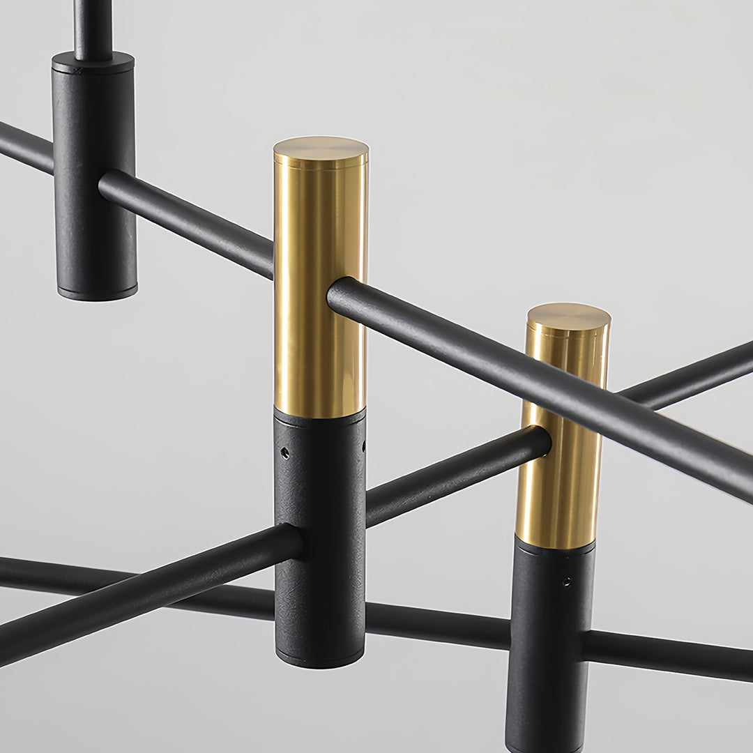 Branch Chandeliers Nordic Magic Black Gold Iron Ceiling Light
