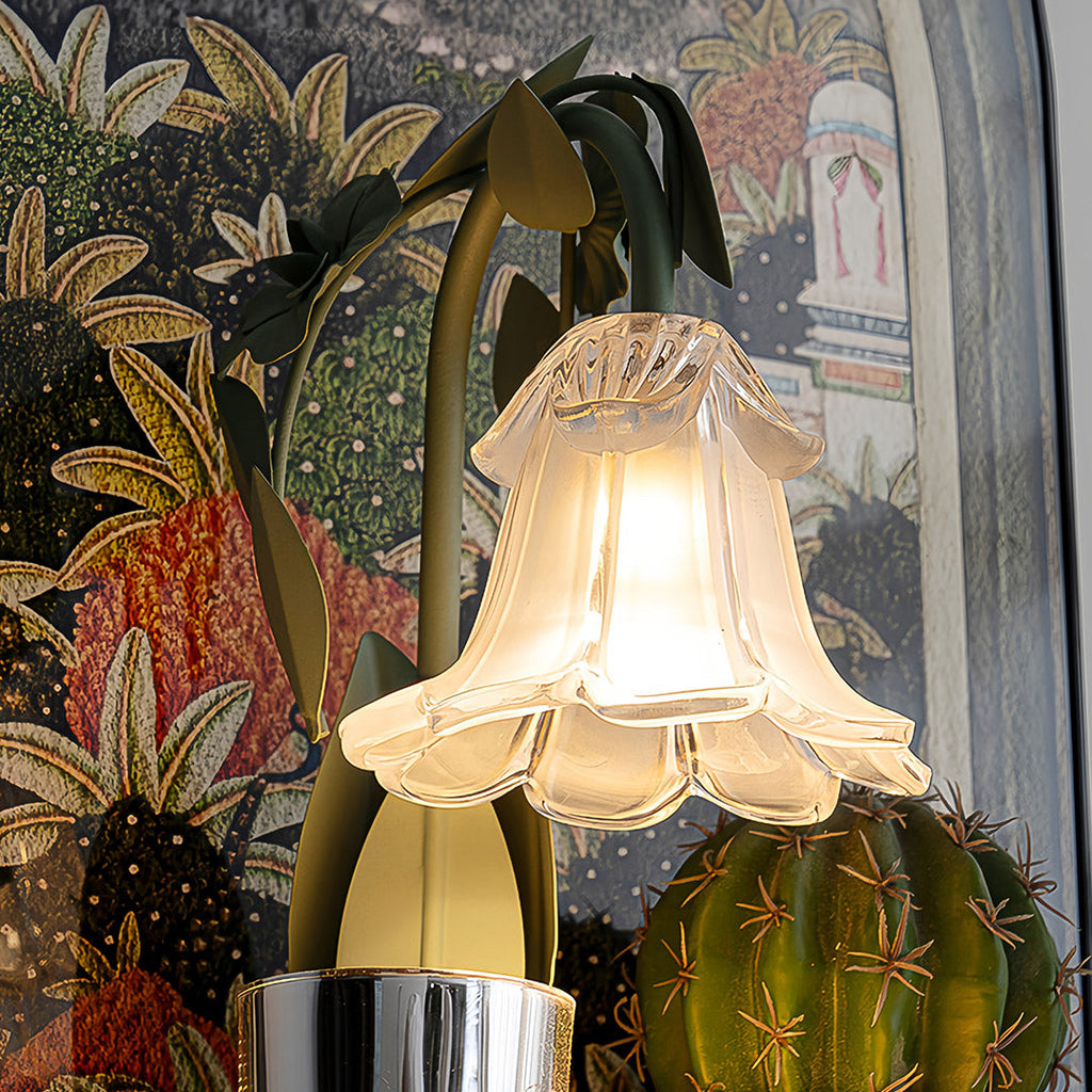 Melt Table Lamp - Elegant Fireless Scented Flower Night Light