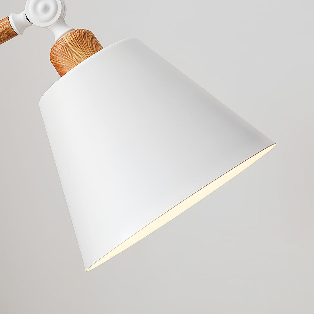 Modern Adjustable Metallic Floor Lamp - Sleek Standing Light for Home Decor