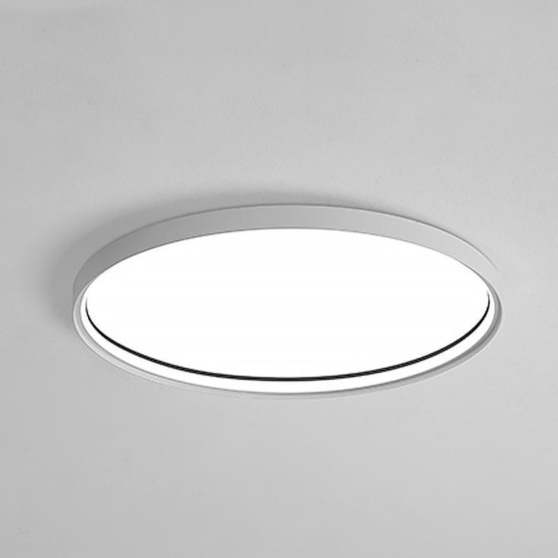 16" LED Acrylic Circle Flush Mount Light - Modern Edge Design