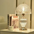 Modern Luxury Crystal Dome Table Lamp - 1-Light Elegant Lighting Decor