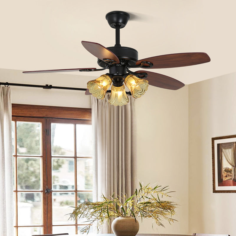 Traditional European Bell Shade Ceiling Fan Light for Living Room

Enhance your living space with our exquisite Traditional European Bell Shade Ceiling Fan Light. This elegant fixture seamlessly blends functionality and style, featuring a stunning bell-sh