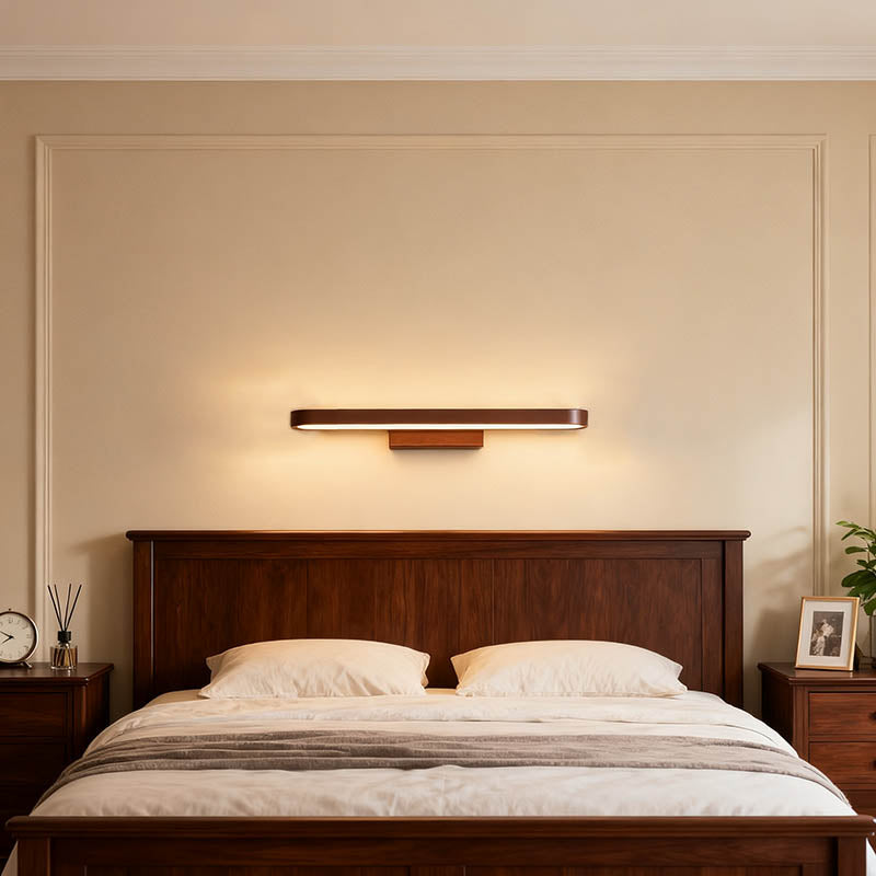 Modern Minimalist Circular Aluminum LED Wall Sconce for Bathroom Mirror