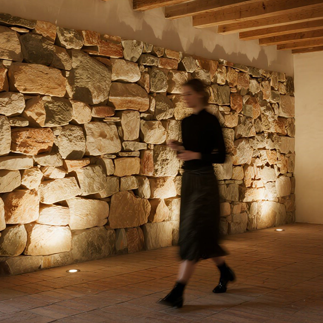 In-Ground Minimalist LED Lights for Landscape Lighting