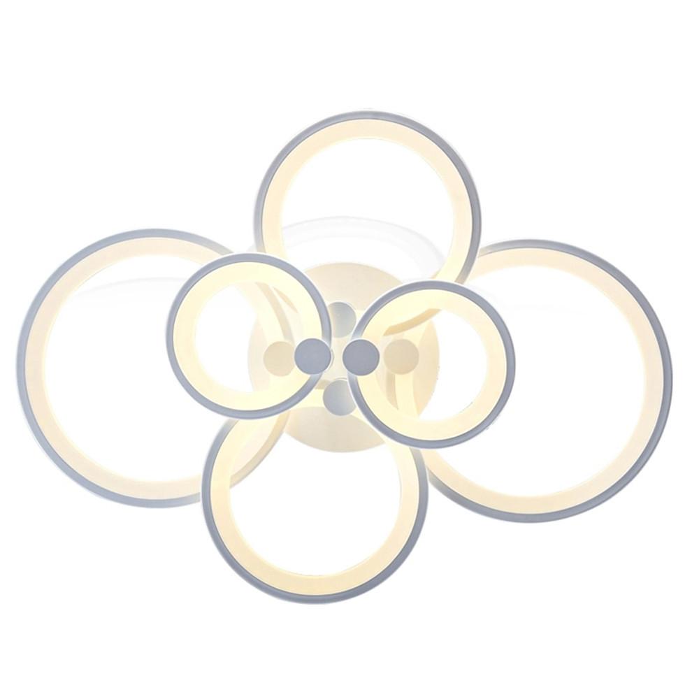 Multi Circles Dimmable LED Ceiling Light Flush Mount Modern Lighting