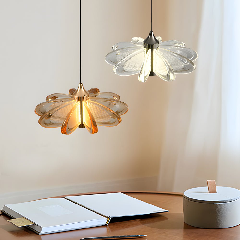 Acrylic Flower Pendant Light - Modern Luxury Lighting