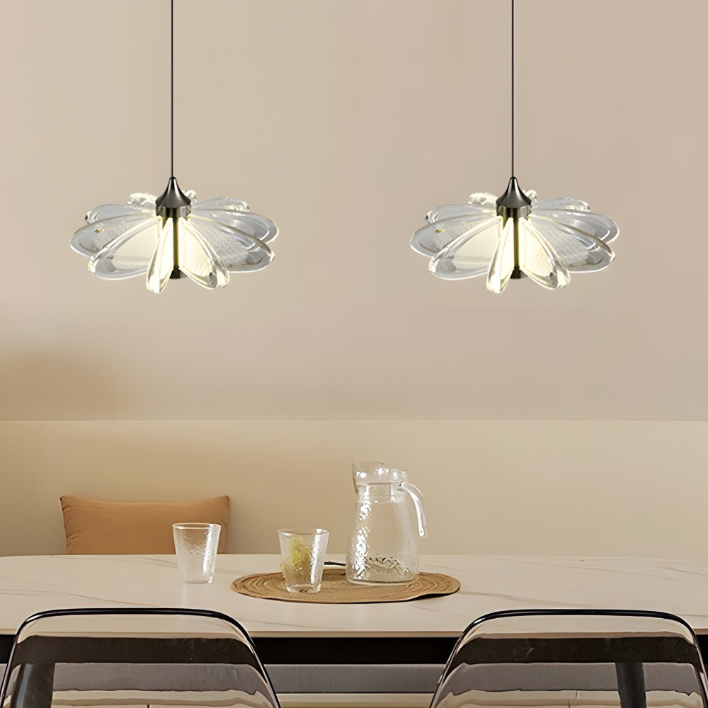 Acrylic Flower Pendant Light - Modern Luxury Lighting