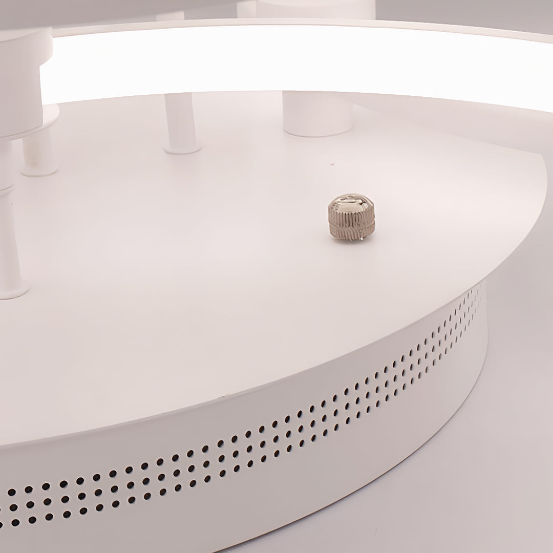Elegant Overlapping Rings Ceiling Light - Unique Multi Ring LED Lamp