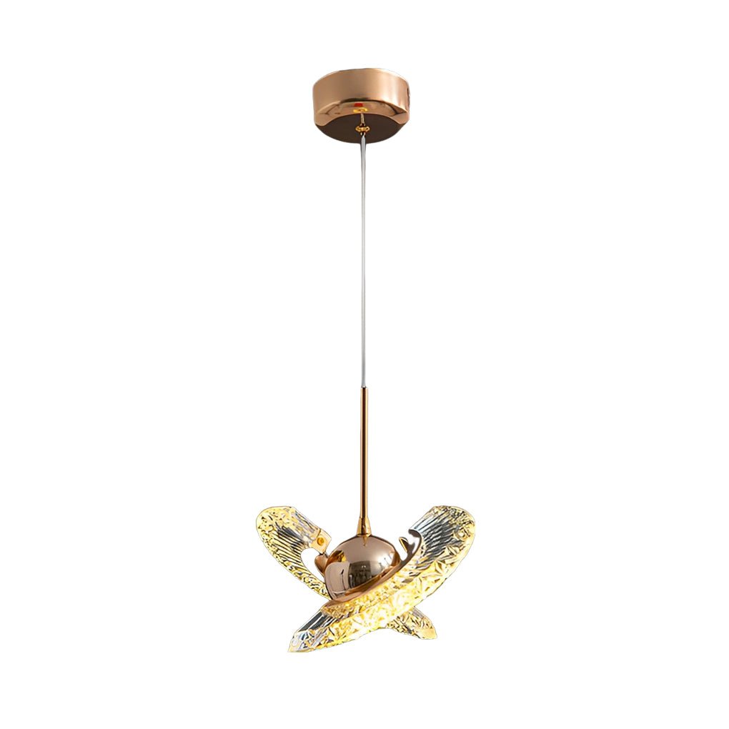 Adjustable LED Nordic Pendant Lights - Plated Mirror Metal Ball