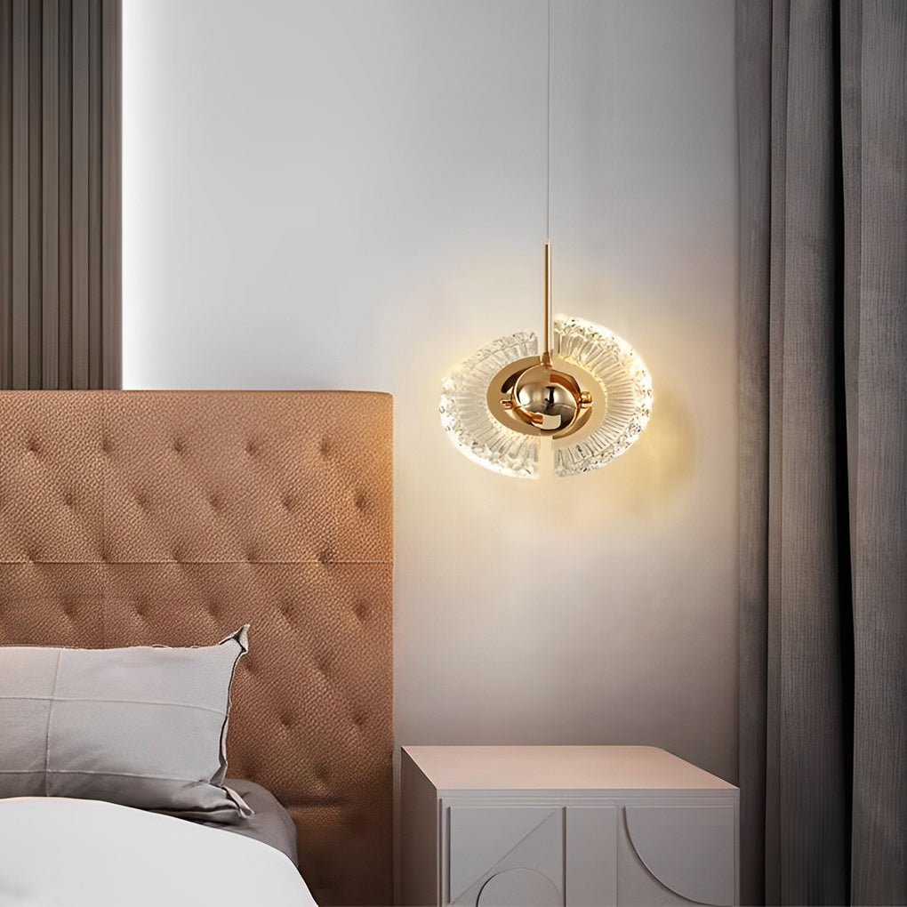 Adjustable LED Nordic Pendant Lights - Plated Mirror Metal Ball