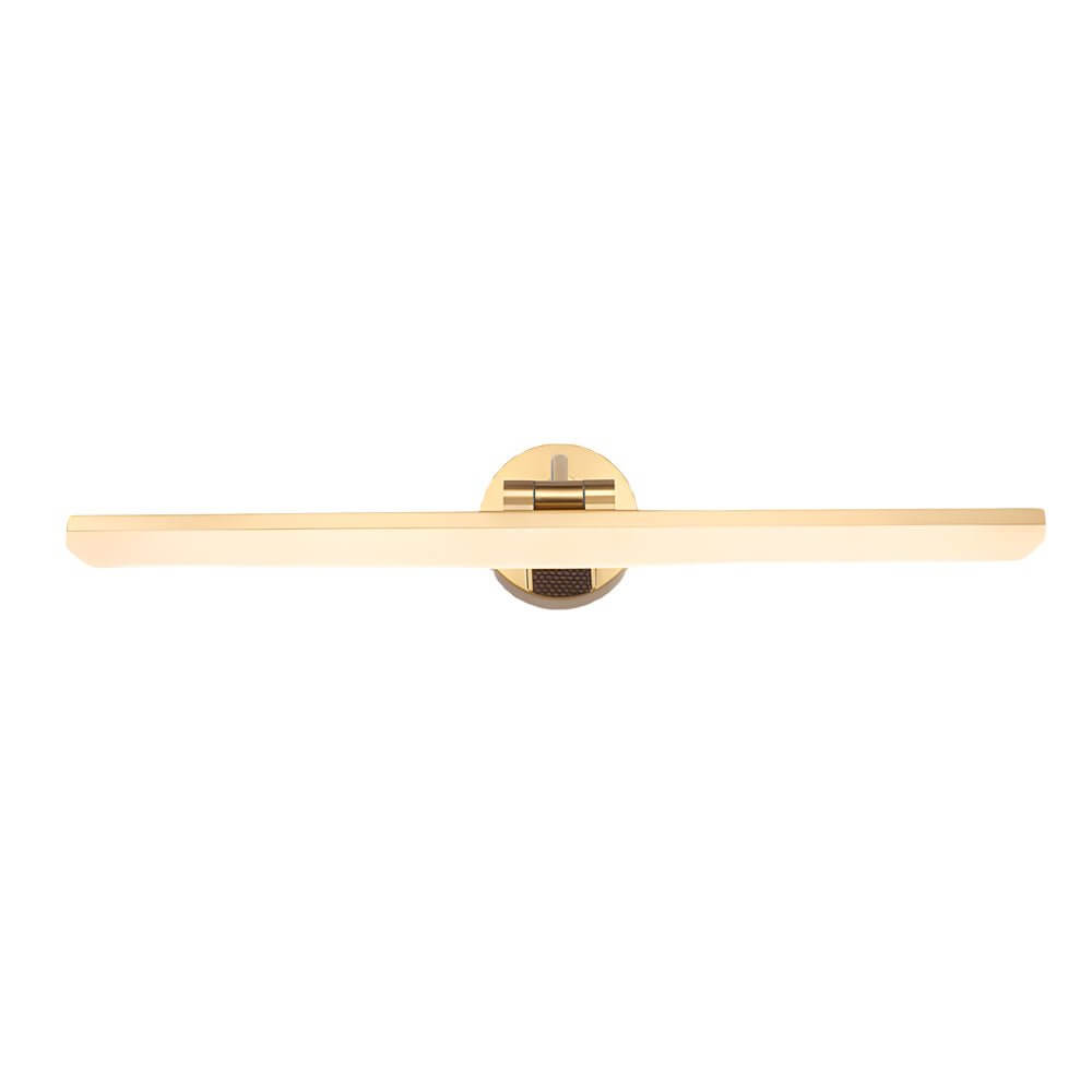 Adjustable LED Bathroom Vanity Mirror Light Rotatable Flat Bar Gold Black Finish Modern Wall Sconce Perfect Lighting for Makeup and Grooming Energy-Efficient Decorative Lighting Fixture Bathroom Decor Stylish Home Lighting Interior Design
