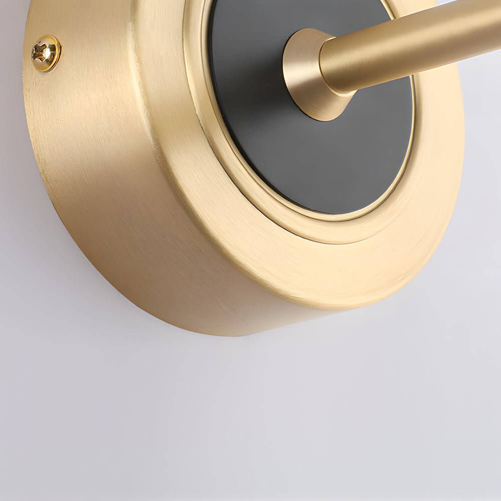 Adjustable LED Bathroom Vanity Mirror Light Rotatable Flat Bar Gold Black Finish Modern Wall Sconce Perfect Lighting for Makeup and Grooming Energy-Efficient Decorative Lighting Fixture Bathroom Decor Stylish Home Lighting Interior Design