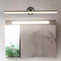 Adjustable LED Bathroom Vanity Mirror Light Rotatable Flat Bar Gold Black Finish Modern Wall Sconce Perfect Lighting for Makeup and Grooming Energy-Efficient Decorative Lighting Fixture Bathroom Decor Stylish Home Lighting Interior Design