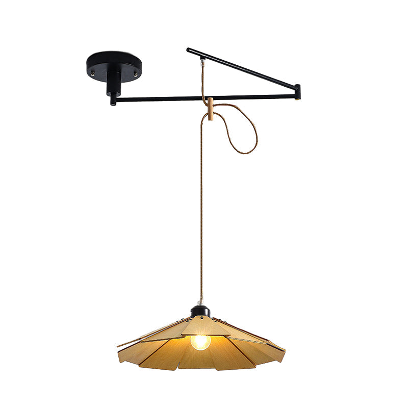Adjustable Dimmable Swing Arm Pendant Light Fixture