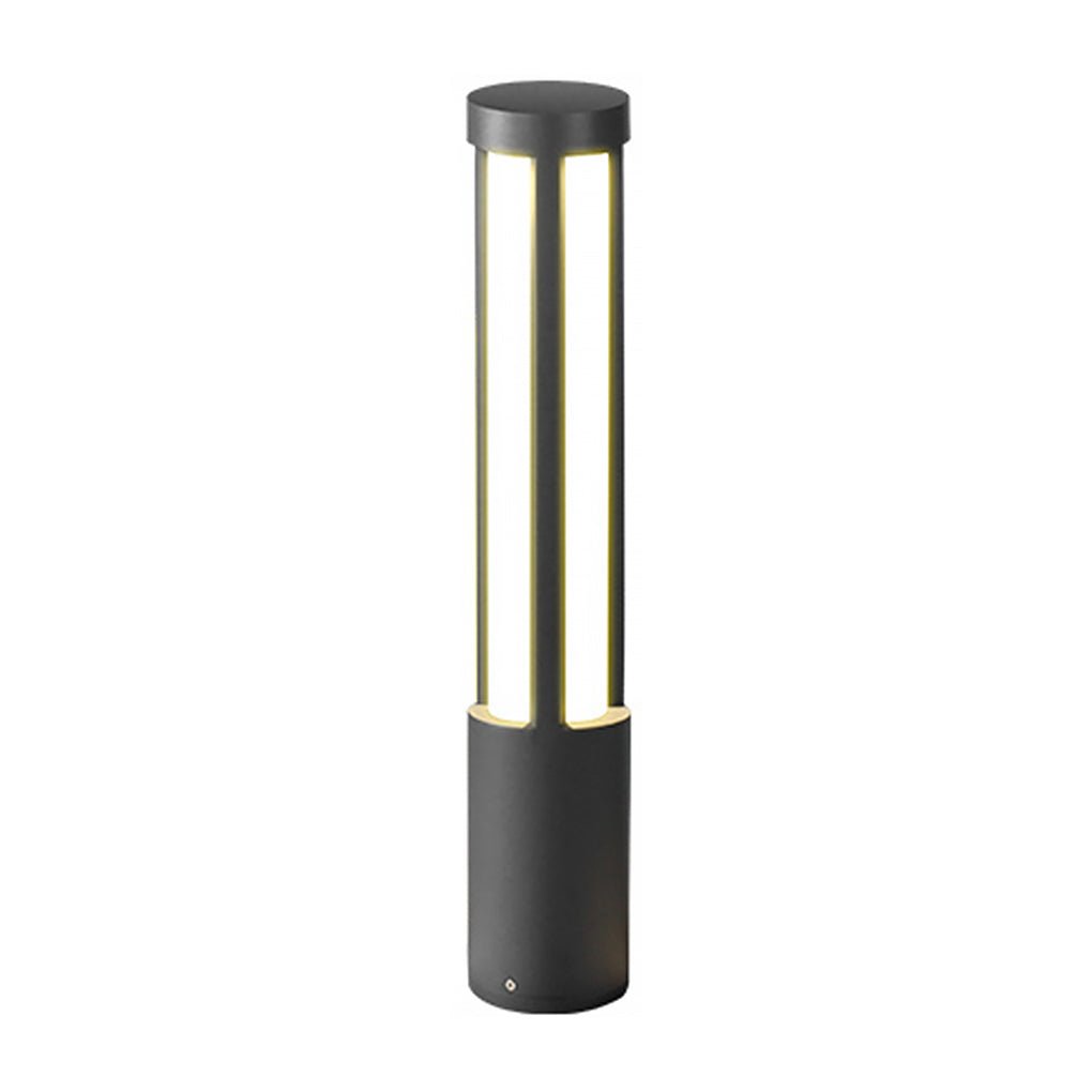 Modern Cylindrical LED Bollard Lights for Residential Landscape Lighting