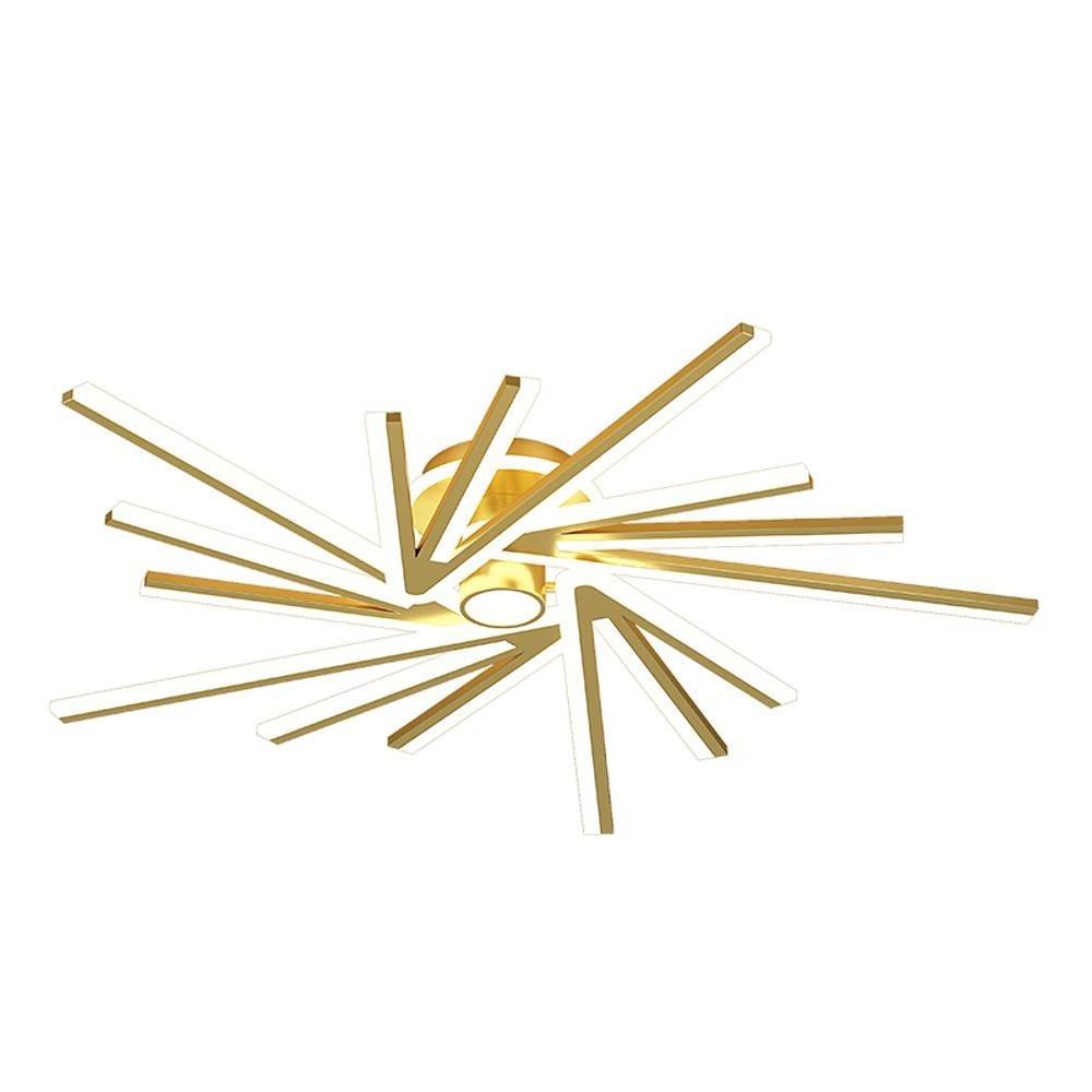 Abstract Tube Flower Shaped LED Ceiling Light - Nordic Flush Mount Lighting
