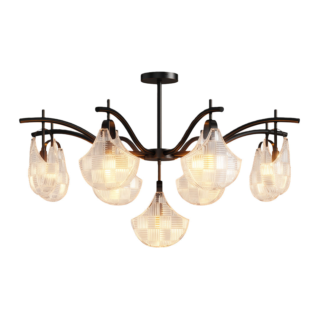 Shell Chandelier Light - Modern Luxury Ceiling Fixture, Creative Design, Elegant Home Lighting
