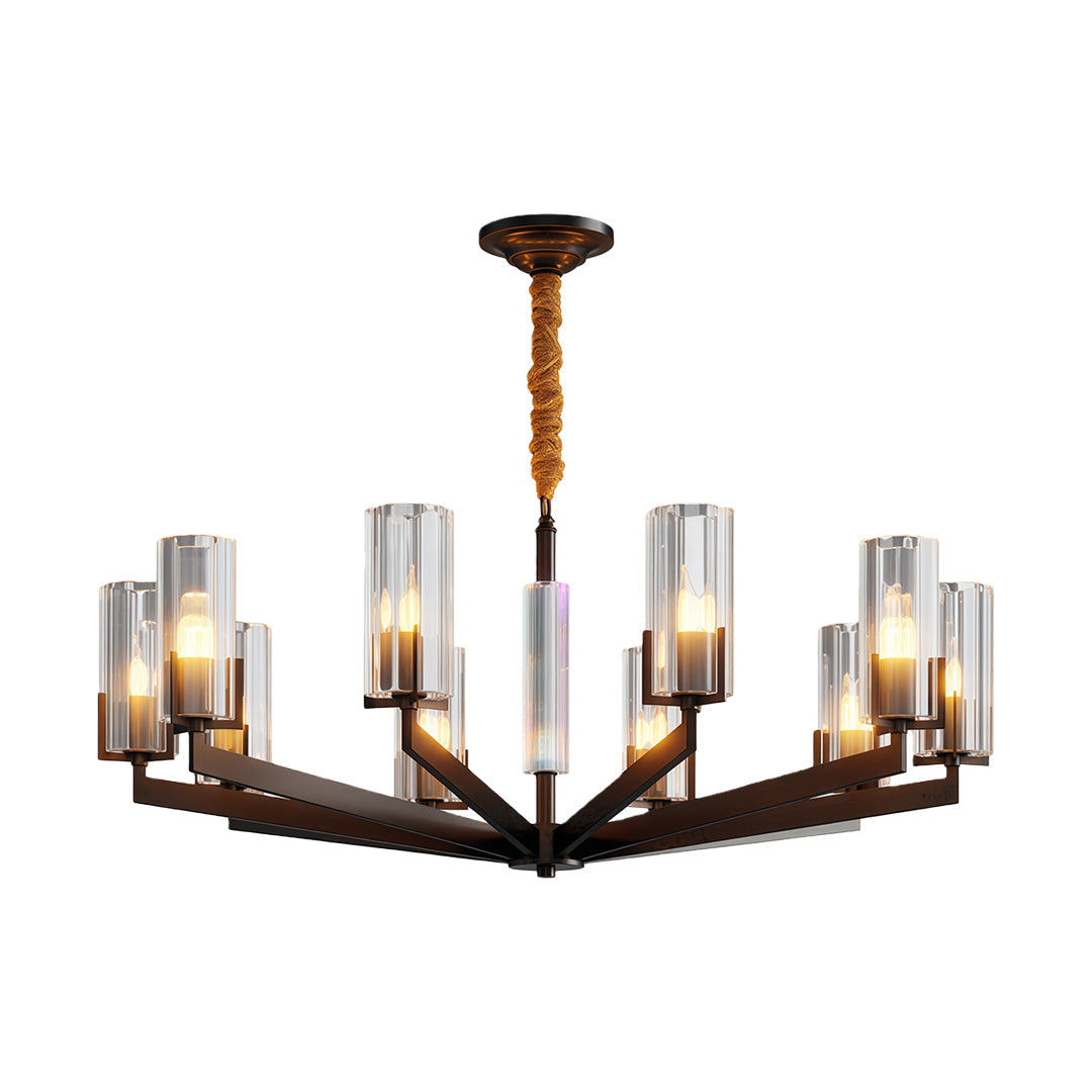 American-Style Candle Chandeliers Luxury Ceiling Light