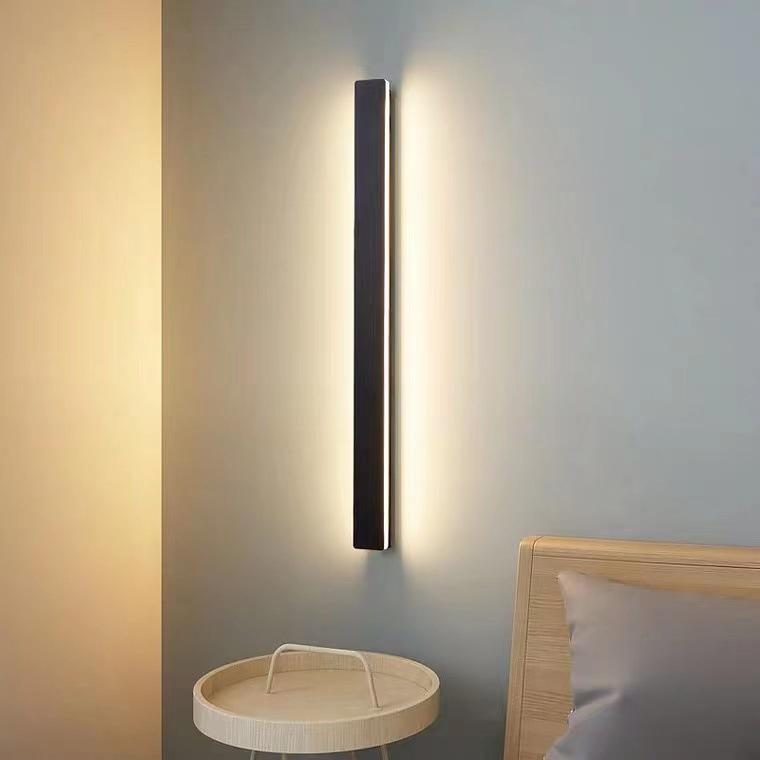Long Waterproof LED Outdoor Wall Light - Metal Fixture for Garden & Patio