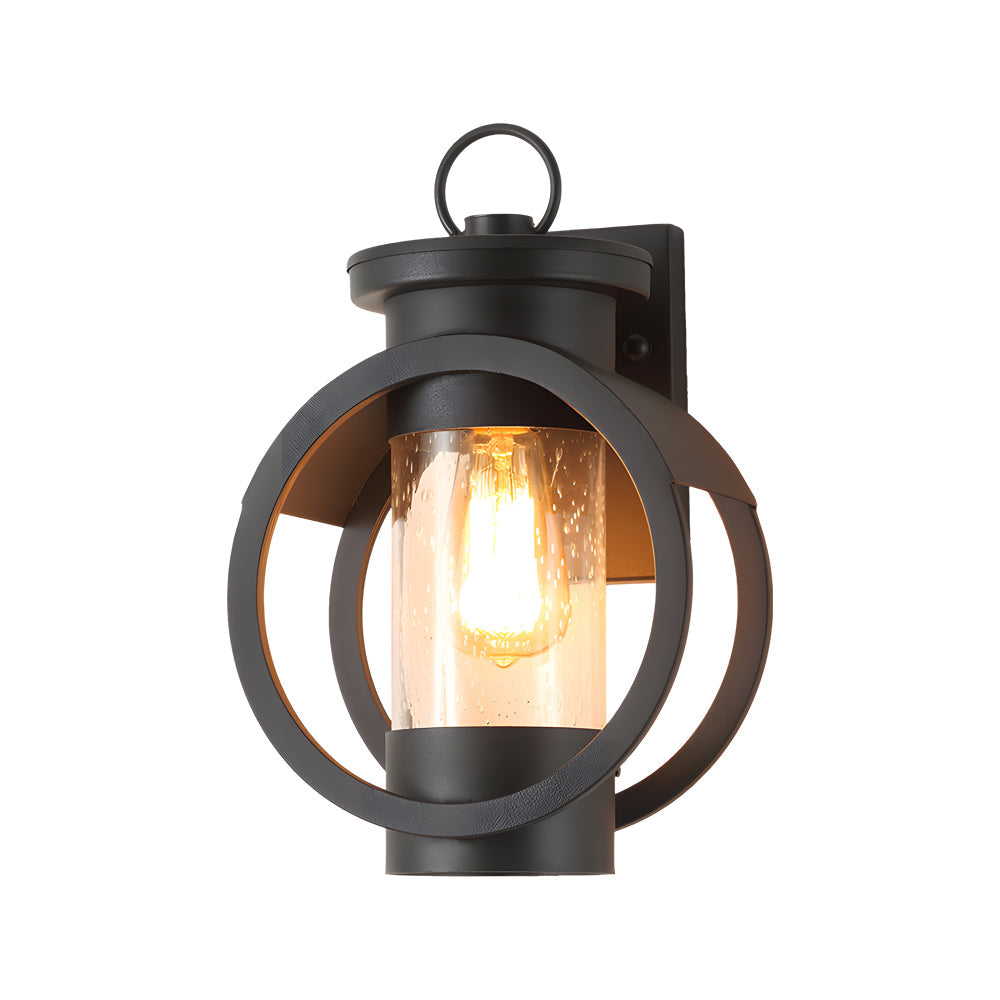 Raindrop Glass LED Wall Light - Outdoor Sconce Fixture
