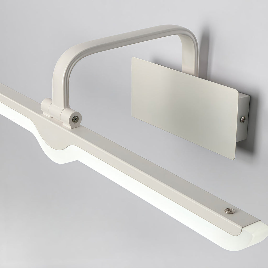 White Bathroom Vanity Lights Waterproof Adjustable LED Lamp | Modern Bathroom Lighting | Dimmable LED Vanity Fixtures | Energy-Efficient Lighting | Indoor Waterproof Vanity Light | Stylish Bathroom Lighting Solutions | Easy Installation | Contemporary LED
